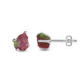 ruby zoisite earrings